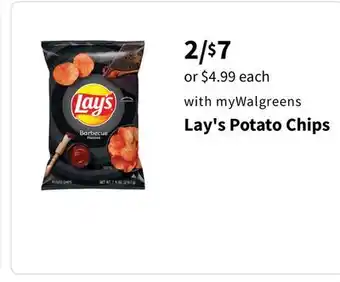 Walgreens Lay's Potato Chips offer