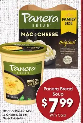 Ralphs Panera Bread Soup offer