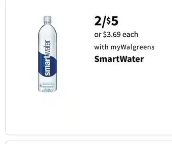 Walgreens SmartWater offer
