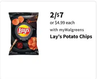 Walgreens Lay's Potato Chips offer