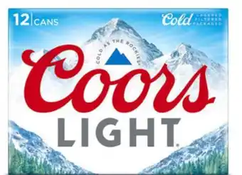 Target Coors 12-pk. beer offer