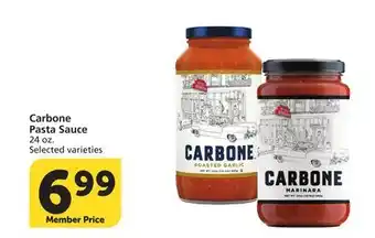 Vons Carbone Pasta Sauce offer