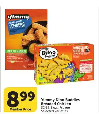 Vons Yummy Dino Buddies Breaded Chicken offer