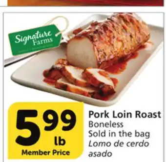 Vons Pork Loin Roast offer