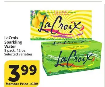 Vons LaCroix Sparkling Water offer