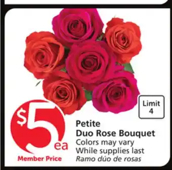 Vons Petite Duo Rose Bouquet offer