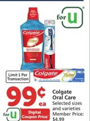 Vons Colgate Oral Care offer