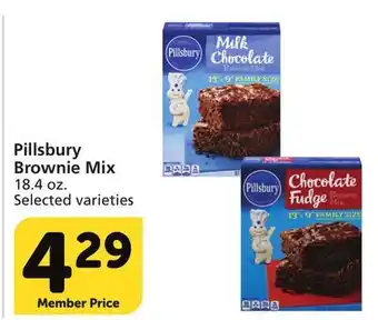 Vons Pillsbury Brownie Mix offer