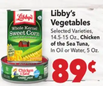 Vallarta Supermarkets Libby's Vegetables offer