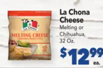 Vallarta Supermarkets La Chona Cheese offer