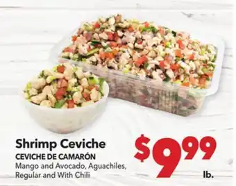 Vallarta Supermarkets Shrimp Ceviche / CEVICHE DE CAMARÓN offer