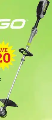 Ace Hardware EGO POWER + 56 Volt 15 POWERLOAD String Trimmer offer