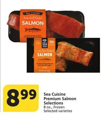 Albertsons Sea Cuisine Premium Salmon Selections offer