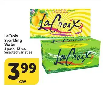 Albertsons LaCroix Sparkling Water offer