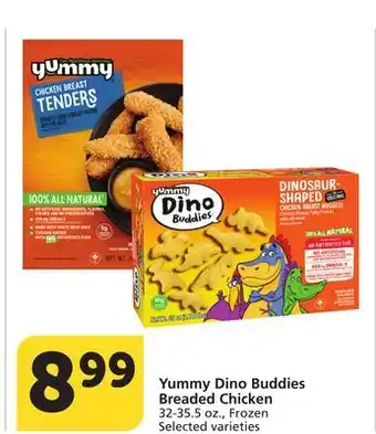 Albertsons Yummy Dino Buddies Breaded Chicken offer