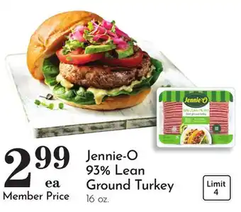 Pavilions Jennie-O 93% Lean Ground Turkey offer