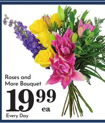 Pavilions Roses and More Bouquet offer