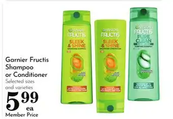 Pavilions Garnier Fructis Shampoo or Conditioner offer