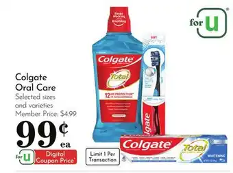 Pavilions Colgate Oral Care offer