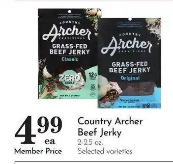 Pavilions Country Archer Beef Jerky offer