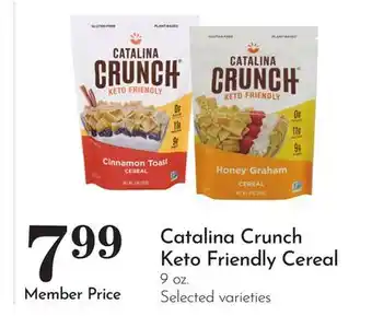 Pavilions Catalina Crunch Keto Friendly Cereal offer