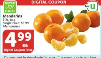 Albertsons Mandarins offer