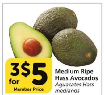 Albertsons Medium Ripe Hass Avocados offer