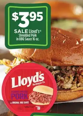 Dollar General Lloyd's Shredded Pork in BBQ Sauce offer