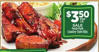 Dollar General Fresh Pork Country-Style Ribs offer