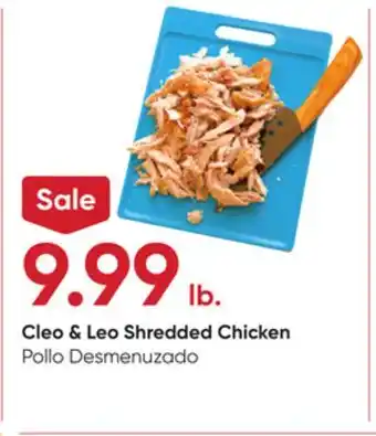 Stater Bros Cleo & Leo Shredded Chicken offer