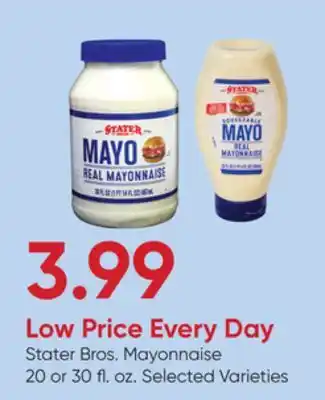 Stater Bros Stater Bros. Mayonnaise offer