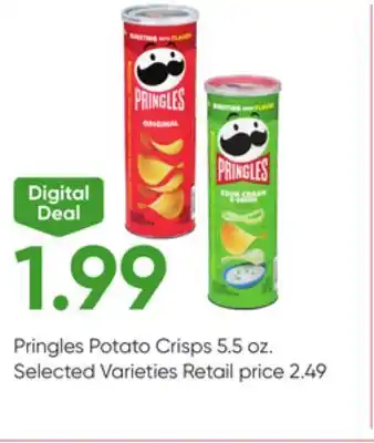 Stater Bros Pringles Potato Crisps offer