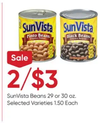 Stater Bros SunVista Beans offer