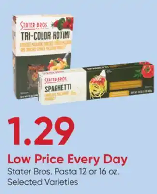 Stater Bros Stater Bros. Pasta offer