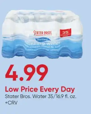 Stater Bros Stater Bros. Water offer