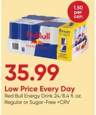 Stater Bros Red Bull Energy Drink offer