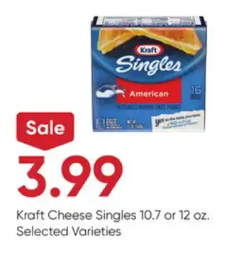 Stater Bros Kraft Cheese Singles offer