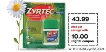 CVS Zyrtec 90 ct offer