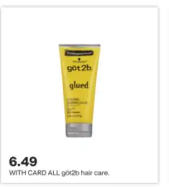 CVS ALL göt2b hair care offer