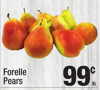 Super King Markets Forelle Pears offer
