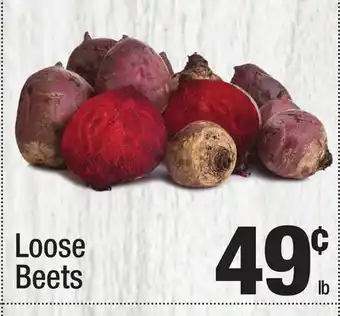 Super King Markets Loose Beets offer