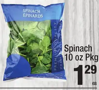 Super King Markets Spinach offer