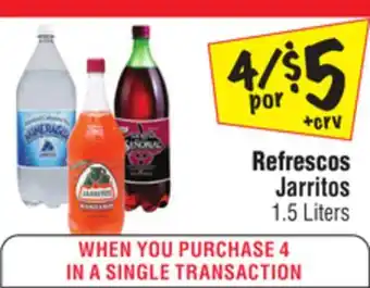 El Super Refrescos Jarritos offer