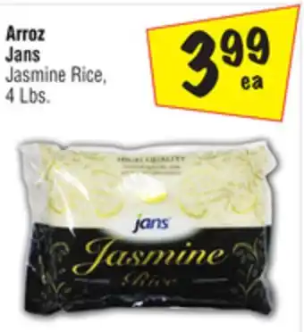 El Super Jans Jasmine Rice offer