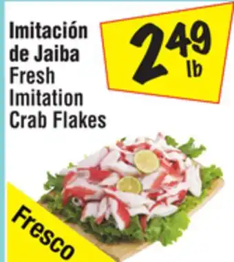 El Super Fresh Imitation Crab Flakes offer