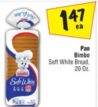 El Super Bimbo Soft White Bread offer