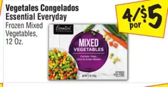 El Super Essential Everyday Frozen Mixed Vegetables offer
