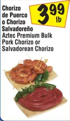 El Super Premium Bulk Pork Chorizo or Salvadorean Chorizo offer