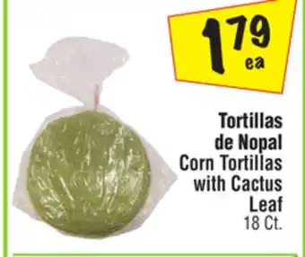 El Super Corn Tortillas with Cactus Leaf offer