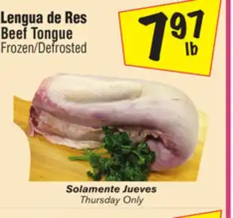 El Super Beef Tongue offer